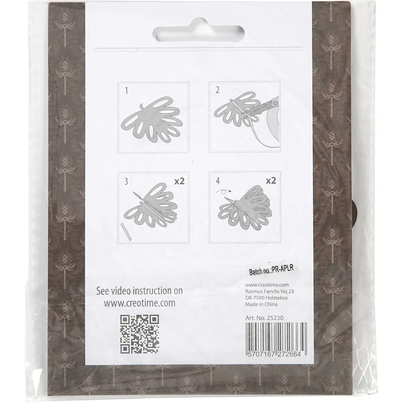 Papierzapfen, H 6,8 cm, 120 g, 6 Stk/ 1 Pck [HOB-25230]