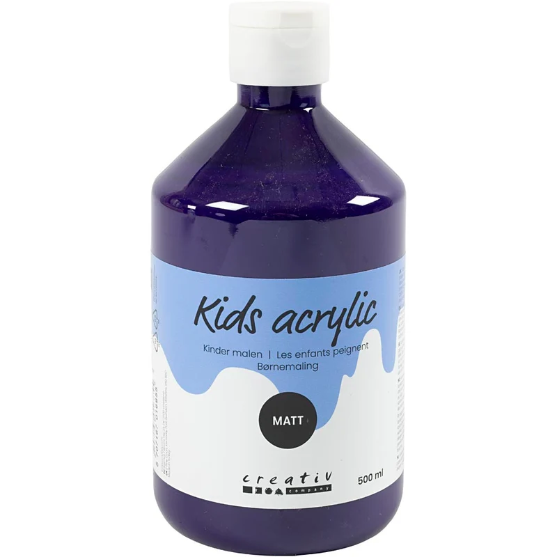 Acrylfarbe Matt, Violett, 500 ml/ 1 Fl. [HOB-32122]