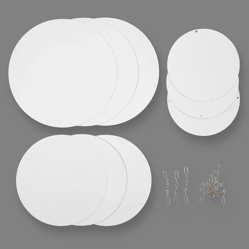 Hängeschmuck, D 12+15+18 cm, 300 g, 4 Set/ 1 Pck [HOB-235800]