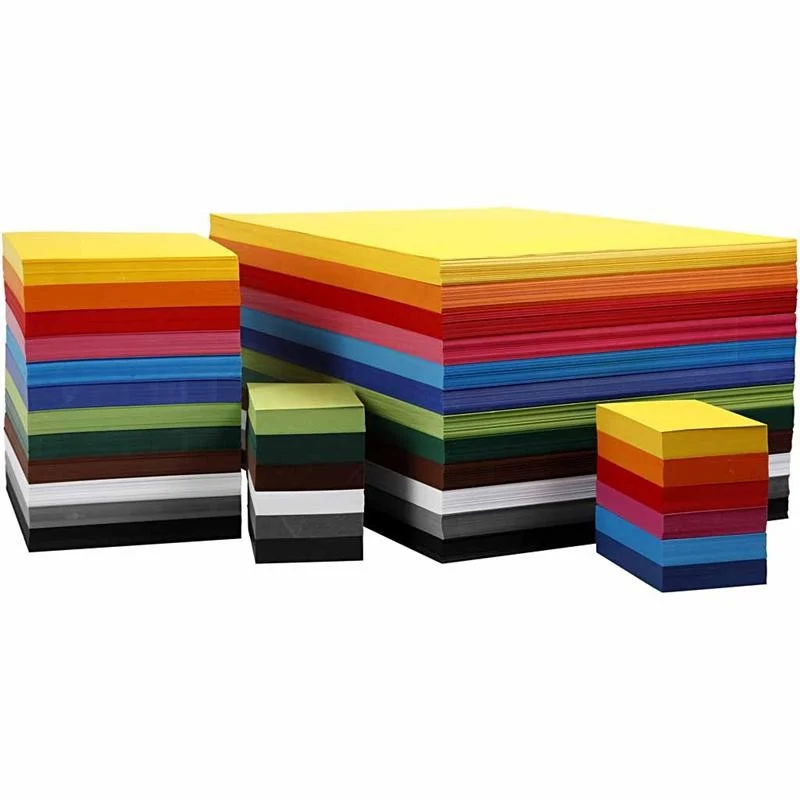 Farbkarton, A6, Blatt 105x148 mm, 180 g, Sortierte Farben, 12x100 Bl./ 1 Pck [HOB-21428]