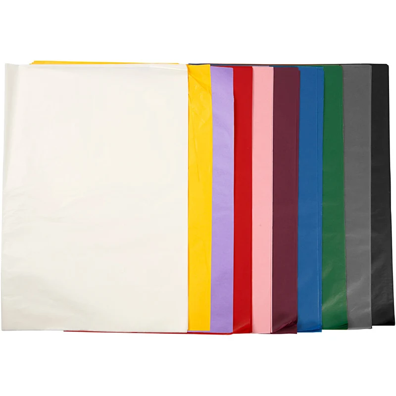 Seidenpapier, Blatt 50x70 cm, 17 g, 10x25 Bl./ 1 Pck [HOB-20891]