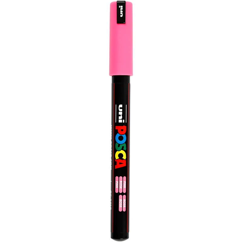 Posca Marker , Nr. PC-1MR, Strichstärke 0,7 mm, extrafein, Pink, 1 Stk [HOB-272056]