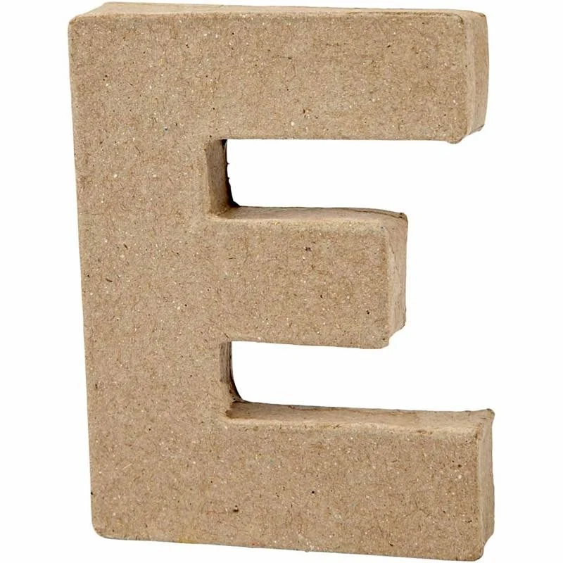 Buchstabe, E, H 10 cm, B 7,5 cm, Dicke 1,7 cm, 1 Stk [HOB-26643]