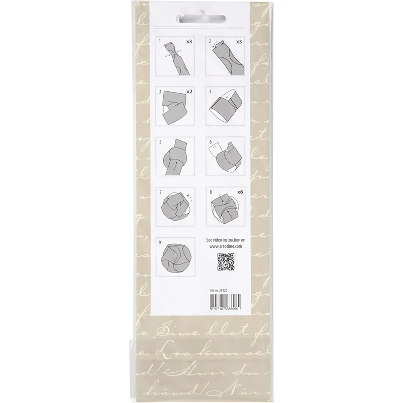 Click Ornaments, D 5 cm, Größe 3,5x8,8 cm, 9 Set/ 1 Pck [HOB-25120]