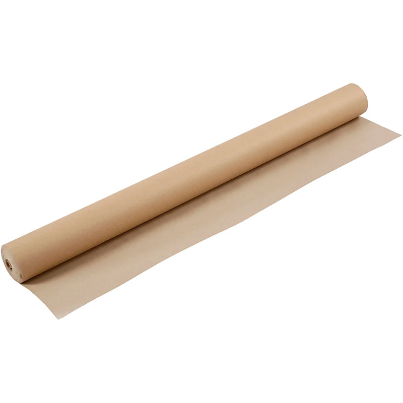 Kraftpapier-Rolle, B 96 cm, 130 g, Braun, 30 m/ 1 Rolle [HOB-21984]