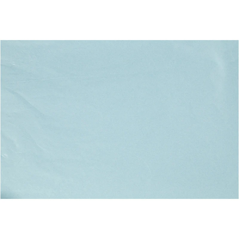Seidenpapier, Blatt 50x70 cm, 17 g, Hellblau, 25 Bl./ 1 Pck [HOB-20814]