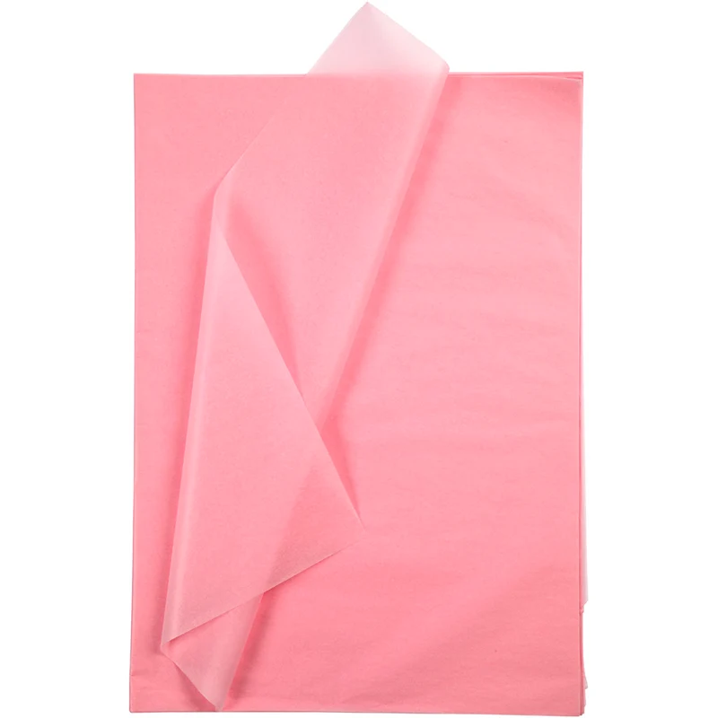Seidenpapier, Blatt 50x70 cm, 17 g, Pink, 25 Bl./ 1 Pck [HOB-20813]