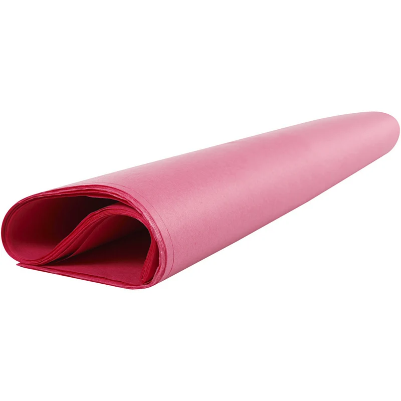 Seidenpapier, Blatt 50x70 cm, 17 g, Pink, 25 Bl./ 1 Pck [HOB-20813]