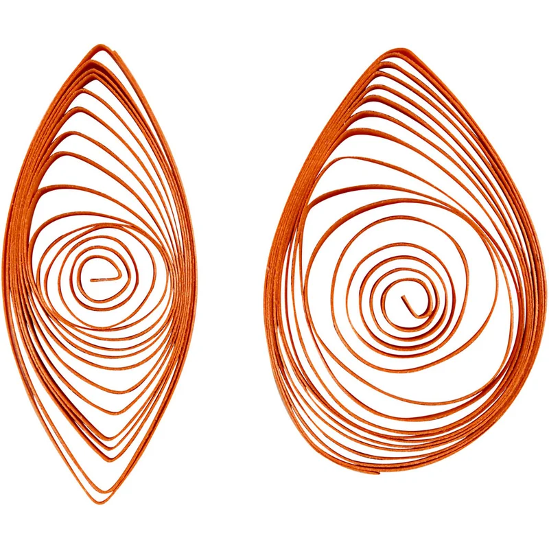 Quilling-Streifen, L 78 cm, B 5 mm, 120 g, Sortierte Farben, 12x100 Stk/ 1 Pck [HOB-20799]