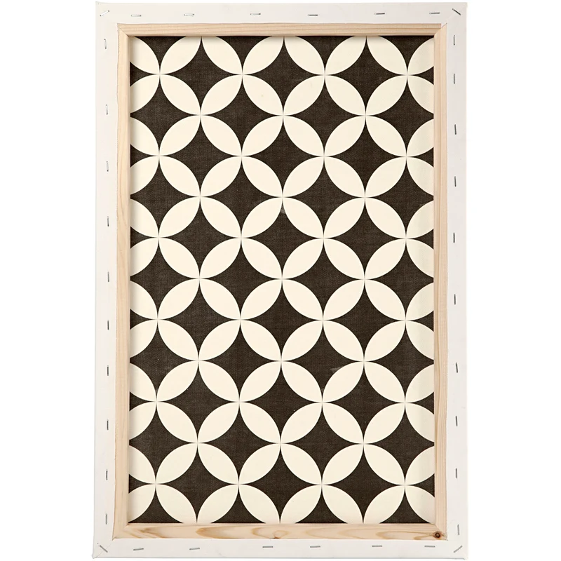 Leinwand, T 1,7 cm, Größe 40x60 cm, 360 g, Weiß, 1 Stk [HOB-25731]
