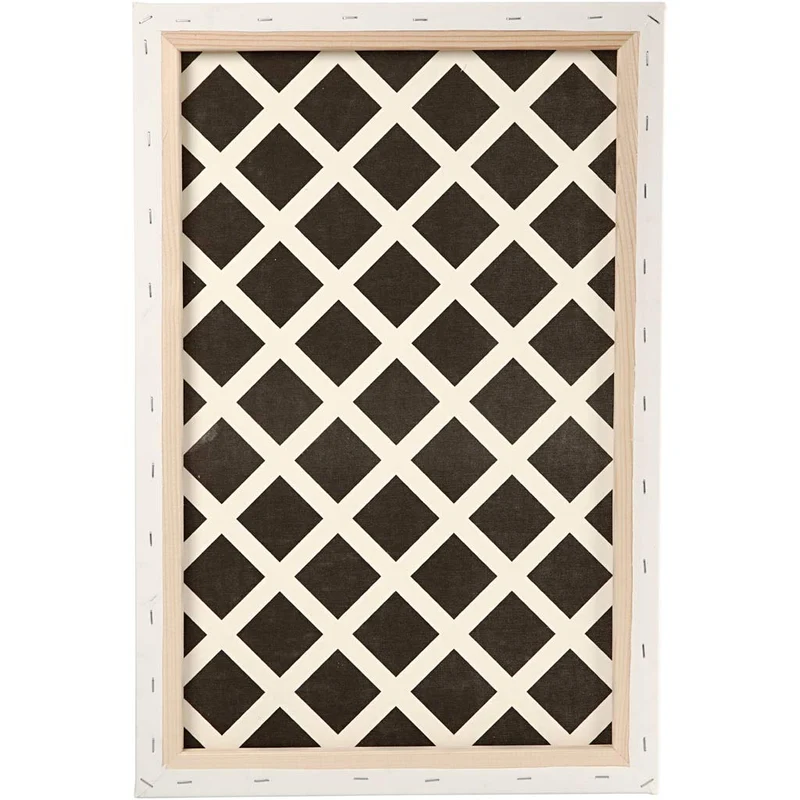Leinwand, T 1,7 cm, Größe 40x60 cm, 360 g, Weiß, 1 Stk [HOB-25730]
