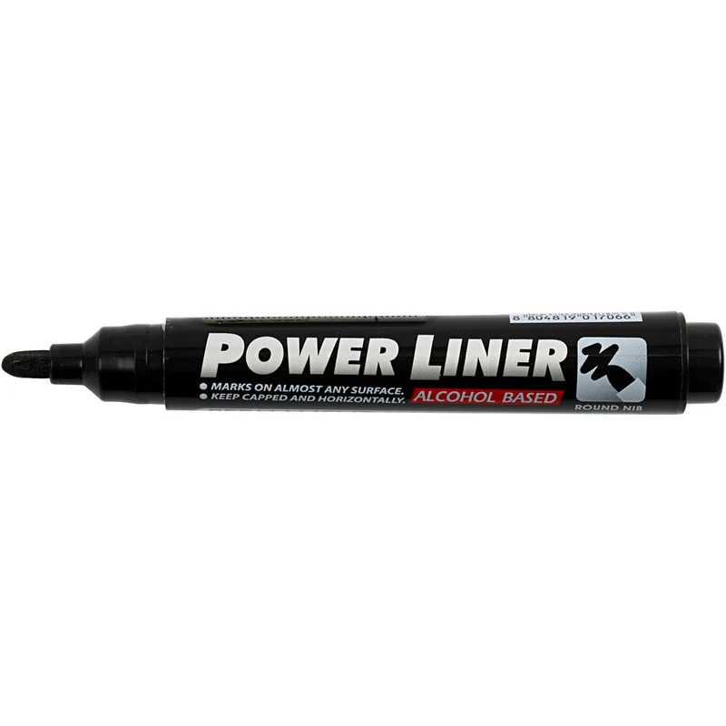 Power Liner, Strichstärke 1,5-3 mm, Schwarz, 1 Stk [HOB-250461]