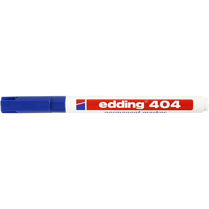 Edding 404 Marker, Strichstärke 0,75 mm, Blau, 1 Stk [HOB-25039]