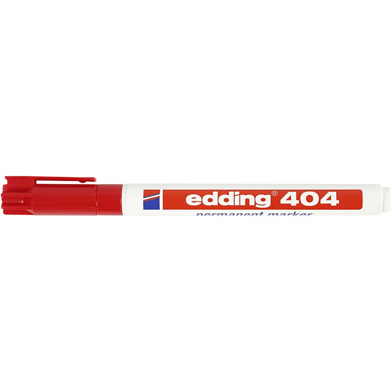 Edding 404 Marker, Strichstärke 0,75 mm, Rot, 1 Stk [HOB-25035]