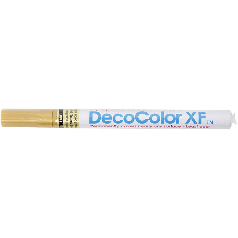 Permanent-Marker, Strichstärke 1,2 mm, Gold, 1 Stk [HOB-25034]
