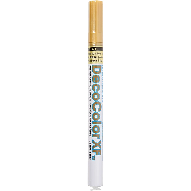 Permanent-Marker, Strichstärke 0,8 mm, Gold, 1 Stk [HOB-25030]
