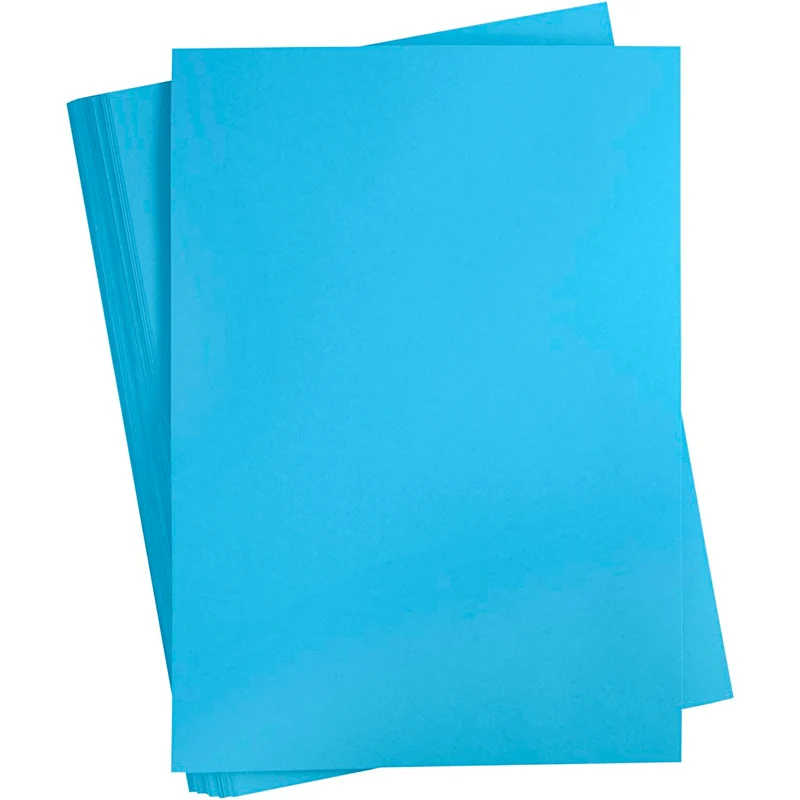 Karton, farbig, A2, Blatt 420x594 mm, 180 g, Türkis, 100 Bl./ 1 Pck [HOB-21320]