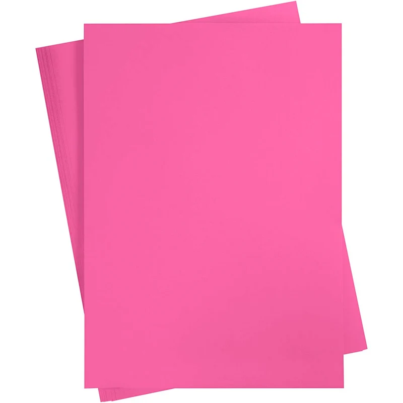 Karton, farbig, A2, 420x594 mm, 180 g, Pink, 100Bl./ 1 Pck [HOB-213046]
