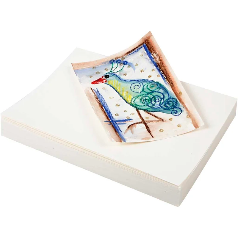 Aquarellpapier, A5, Blatt 148x210 mm, 200 g, Weiß, 100 Bl./ 1 Pck [HOB-22401]
