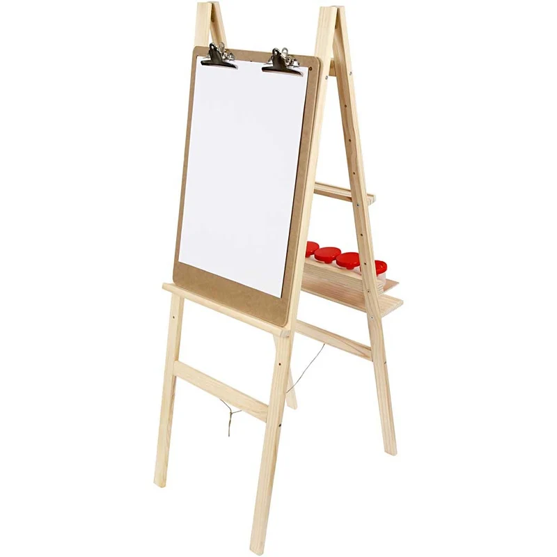 Doppelseitige Staffelei , H 134 cm, B 58 cm, 1 Stk [HOB-22186]