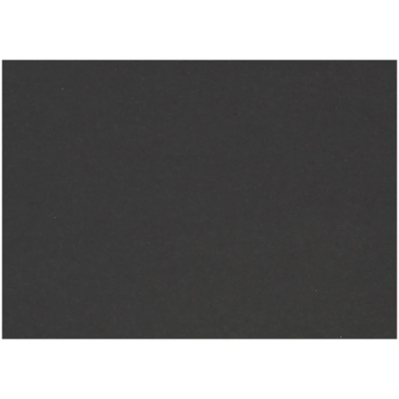Karton, einfärbig, A6, Blatt 105x148 mm, 200 g, Schwarz, 100 Bl./ 1 Pck [HOB-21658]