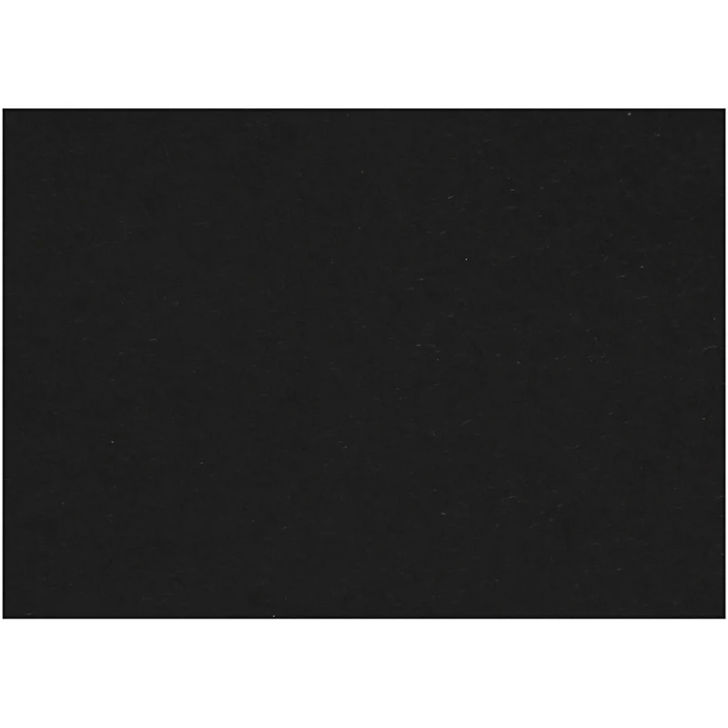 Karton, einfärbig, A4, Blatt 210x297 mm, 200 g, Schwarz, 100 Bl./ 1 Pck [HOB-21655]