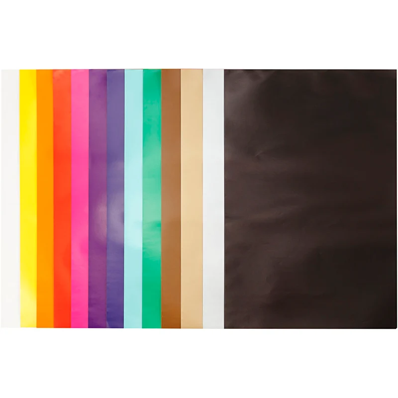 Glanzpapier, Blatt 24x32 cm, 80 g, Sortierte Farben, 50 Bl./ 1 Pck [HOB-20467]
