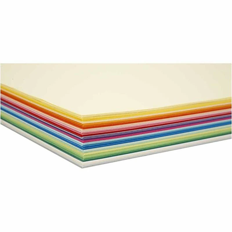 Farbiges Papier, A4, Blatt 210x297 mm, 80 g, Sortierte Farben, 280 Bl. sort./ 1 Pck [HOB-20400]