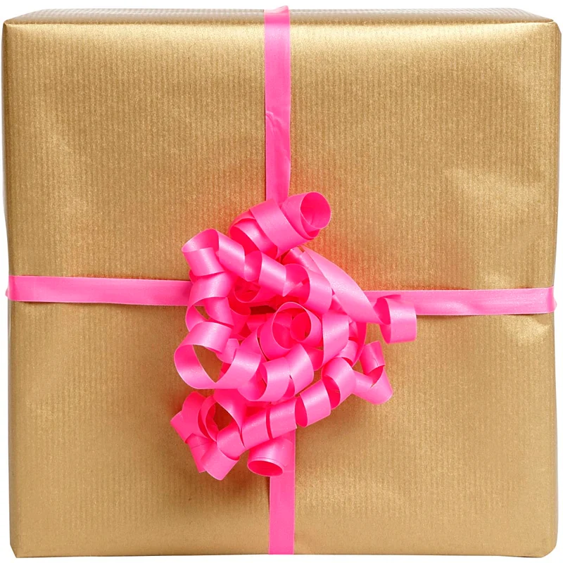 Geschenkpapier , B 50 cm, 60 g, Gold, 5 m/ 1 Rolle [HOB-20266]