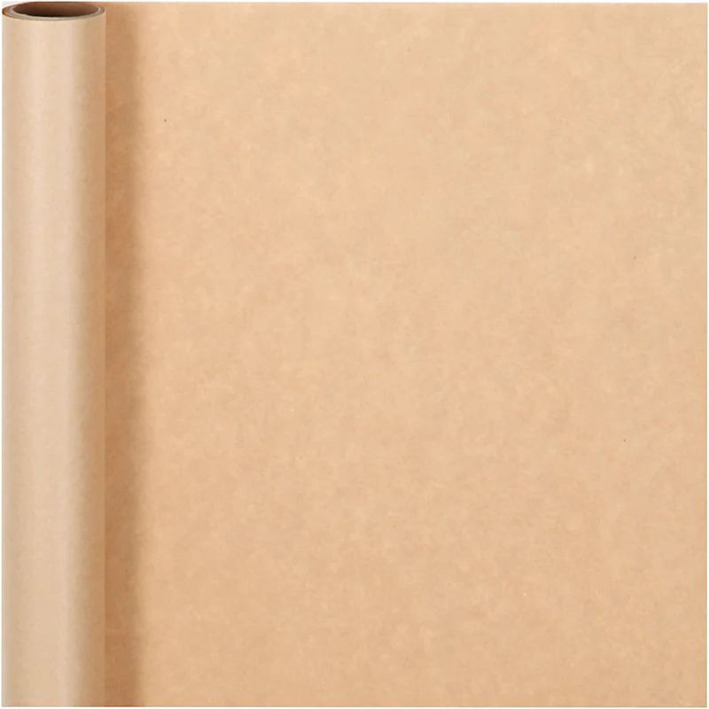 Geschenkpapier , B 50 cm, 60 g, Beige, 5 m/ 1 Rolle [HOB-20264]