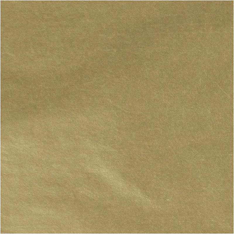 Seidenpapier, Blatt 50x70 cm, 17 g, Gold, 6 Bl./ 1 Pck [HOB-200891]