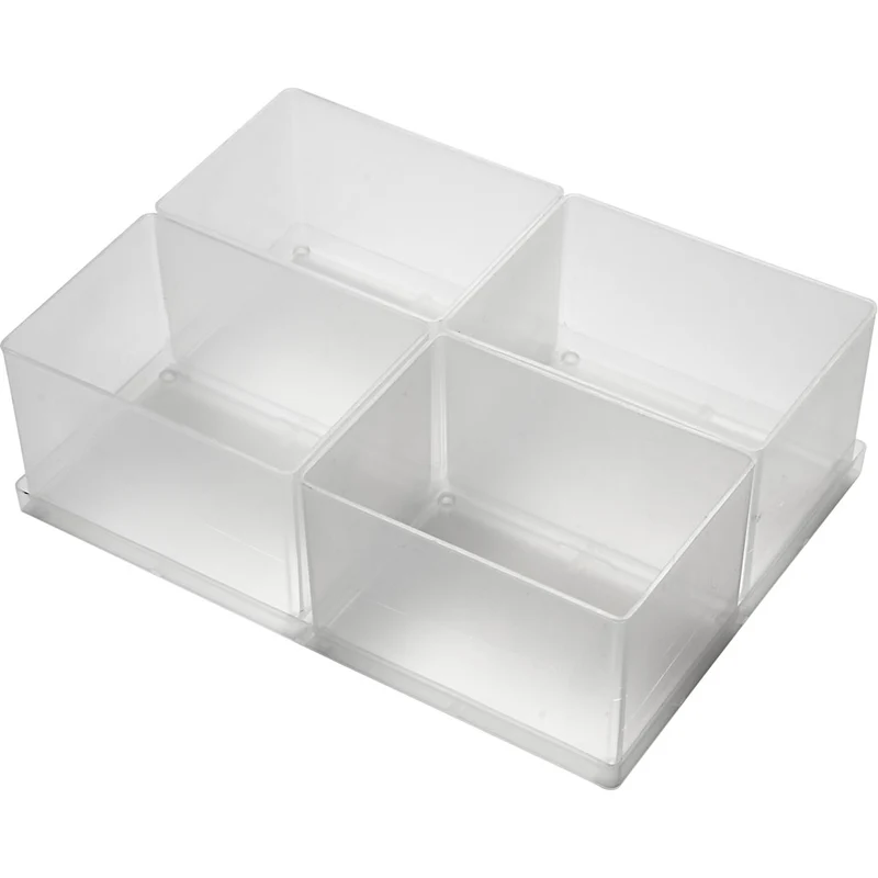 Einsetz-Box, Nr. BA7-1, H 80 mm, Größe 109x79 mm, 4 Stk/ 1 Pck [HOB-13410]