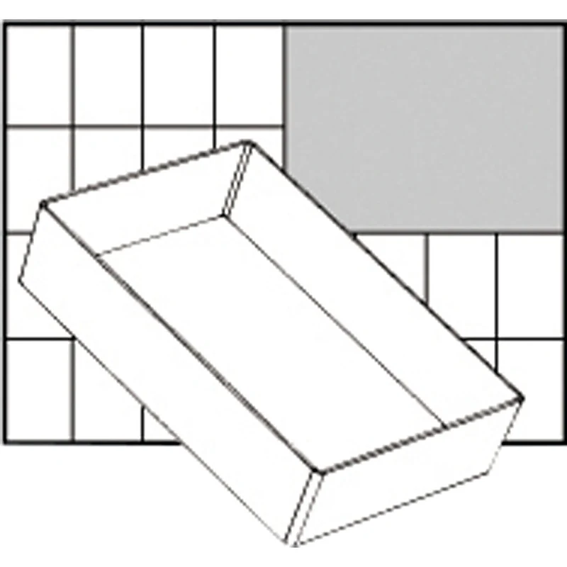 Einsetz-Box, Nr. A6-1, H 47 mm, Größe 157x109 mm, 1 Stk [HOB-13344]