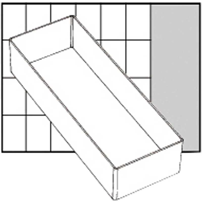 Einsetz-Box, H 47 mm, Größe 218x79 mm, 1Stk/ 1 Stk [HOB-13342]