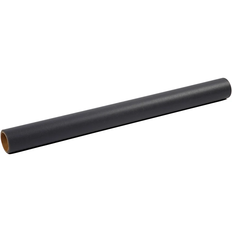 Geschenkpapier , B 50 cm, 60 g, Schwarz, 5 m/ 1 Rolle [HOB-199410]