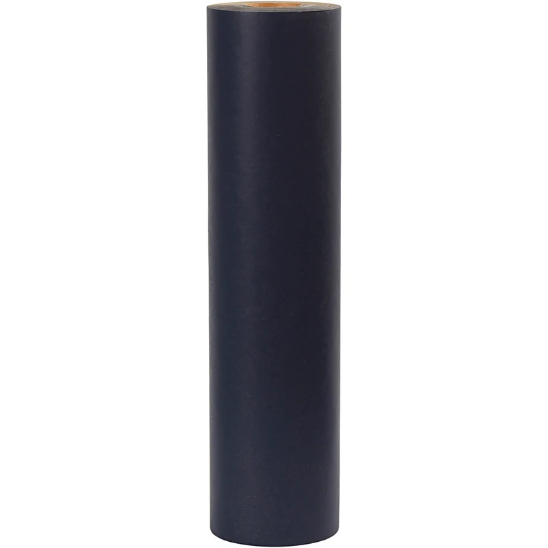 Geschenkpapier , B 50 cm, 60 g, Schwarz, 100 m/ 1 Rolle [HOB-19941]