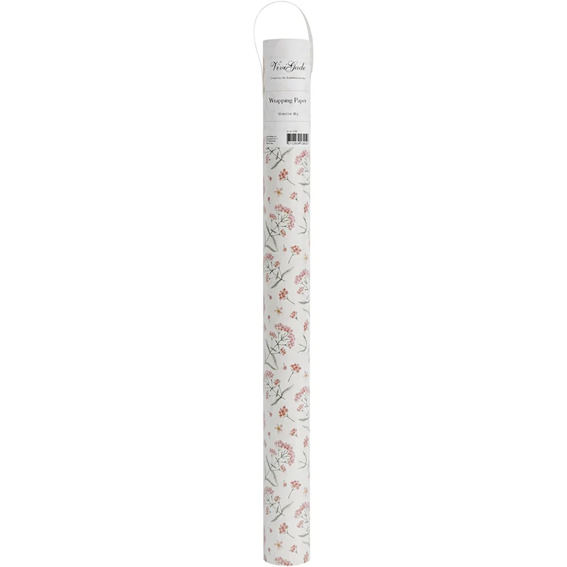 Geschenkpapier, Blumen, B 50 cm, 80 g, 5 m/ 1 Rolle [HOB-191980]