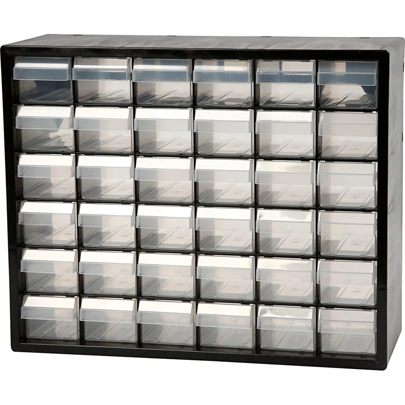 Schubladenregal, Nr. PC 36, Größe 33x40,7x14,1 cm, Lochgröße 60x50 mm, 1 Set [HOB-13307]