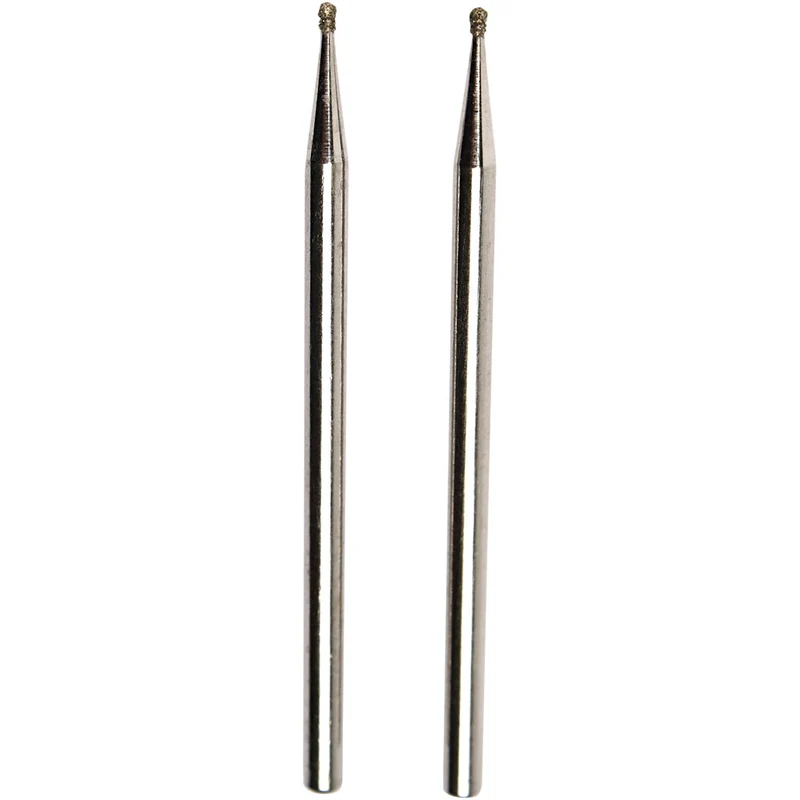 Diamantschleifstifte, Größe 1,0 mm, 2 Stk/ 1 Pck [HOB-15120]