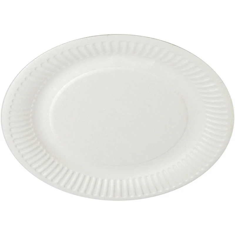 Pappteller, D 18 cm, 100 Stk/ 1 Pck [HOB-13204]