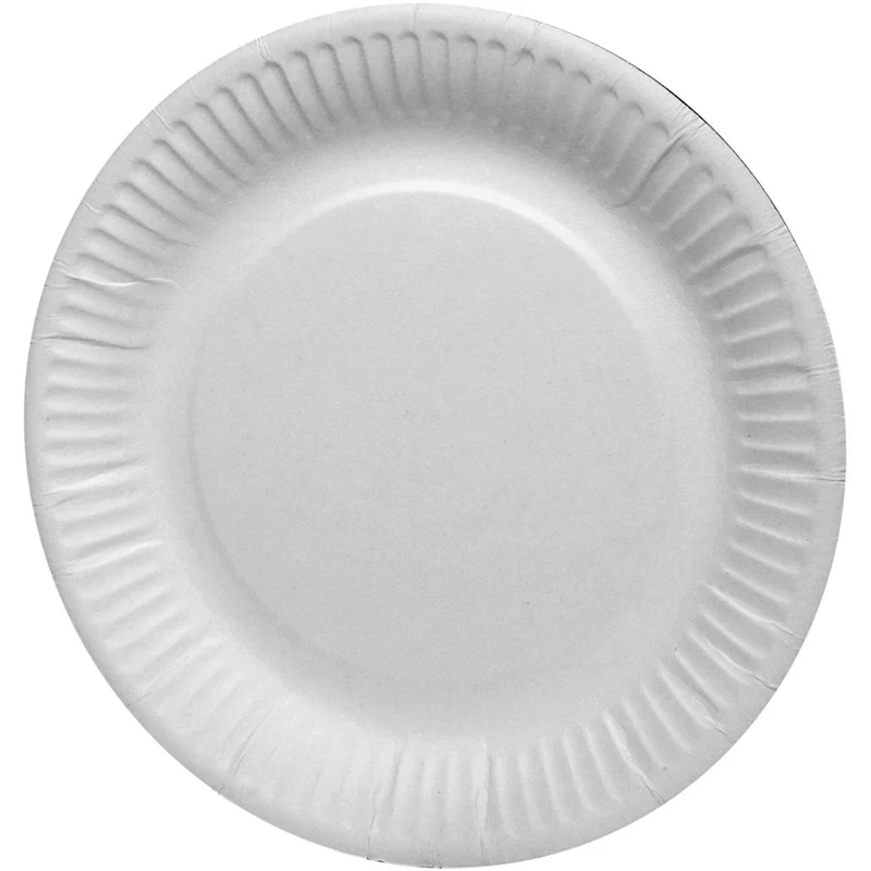 Pappteller, D 15 cm, 100 Stk/ 1 Pck [HOB-13202]