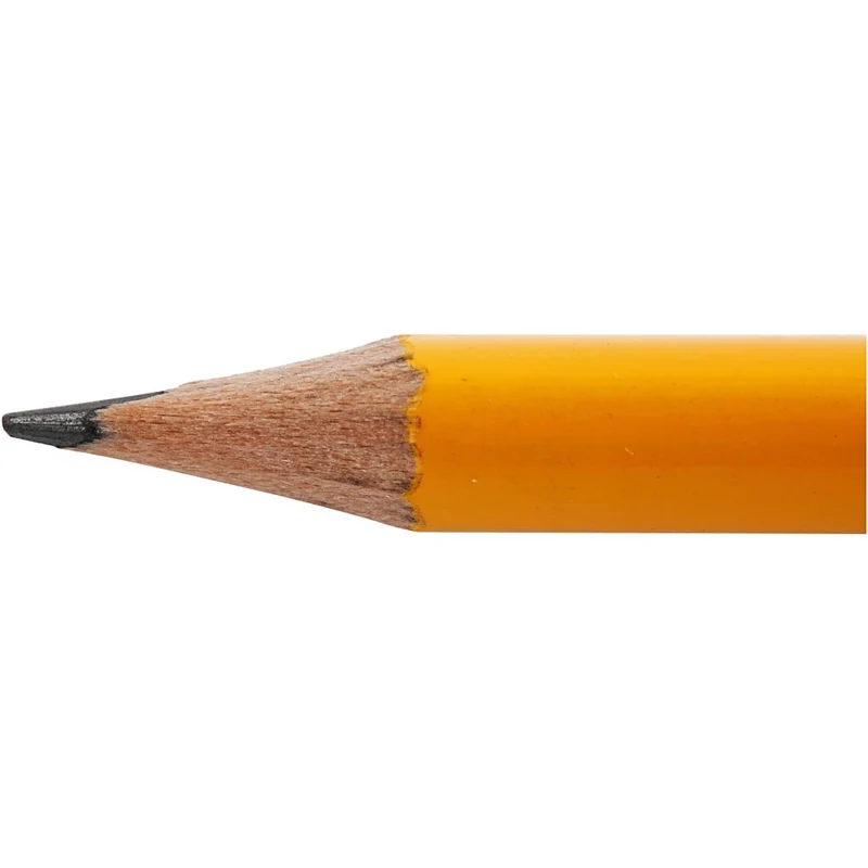Schulbleistift, L 17,5 cm, HB, Dicke 7 mm, Mine 2 mm, 12 Stk/ 1 Pck [HOB-14184]