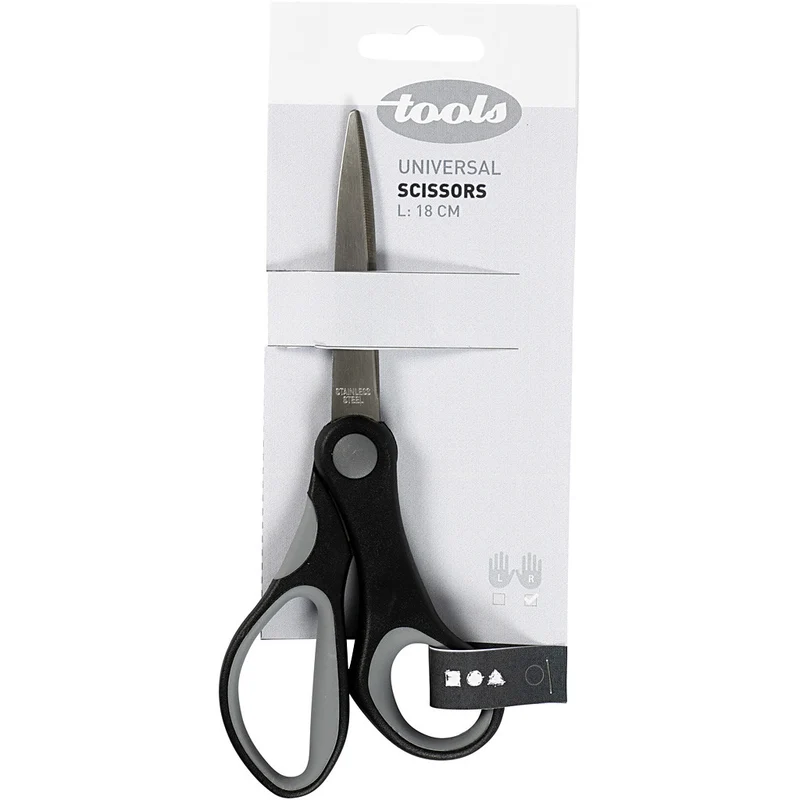 Allzweckschere, L 18 cm, für Rechtshänder , 1 Stk [HOB-111611]