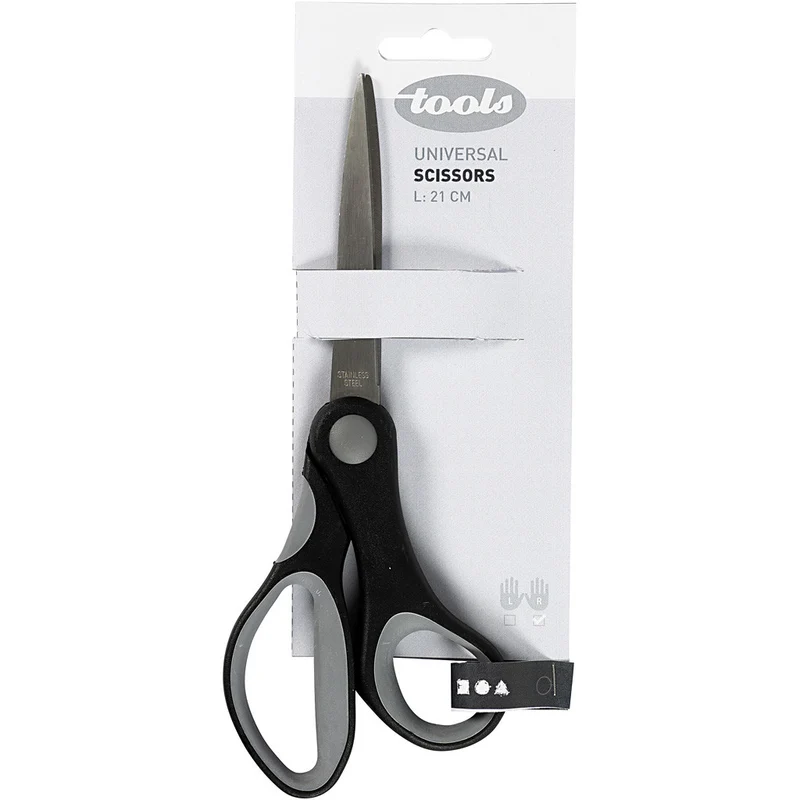Allzweckschere, L 21 cm, für Rechtshänder , 1 Stk [HOB-111601]