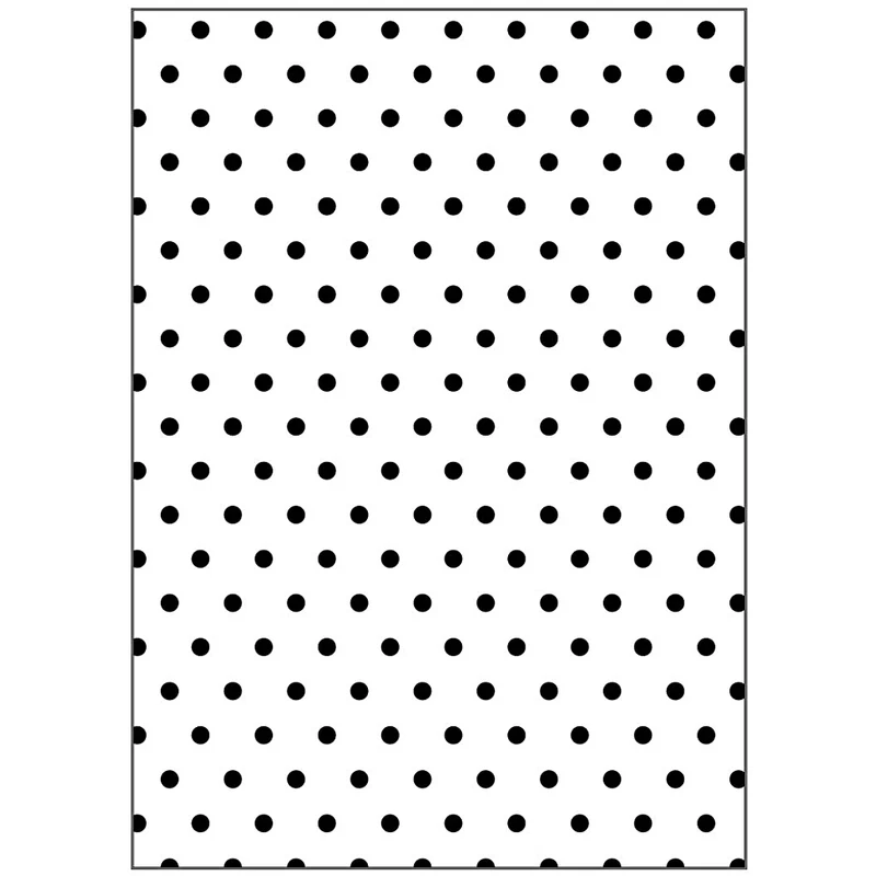 Prägeschablone, Punktmuster, Größe 13x18,5 cm, Dicke 2 mm, 1 Stk [HOB-11775]