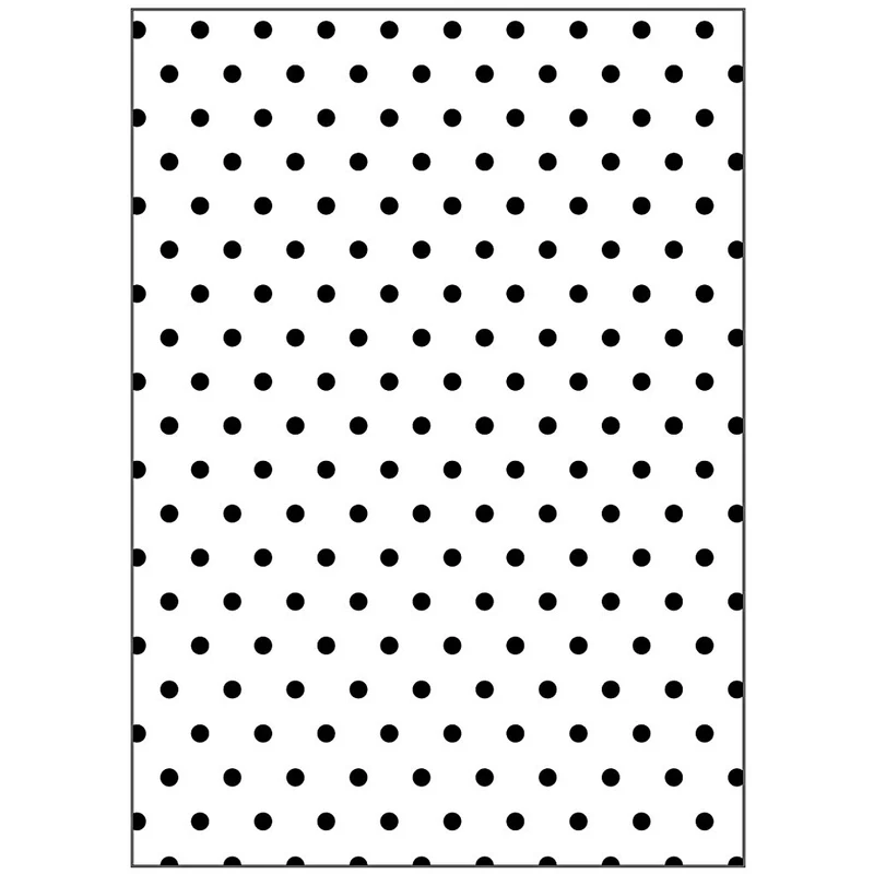 Prägeschablone, Punktmuster, Größe 13x18,5 cm, Dicke 2 mm, 1 Stk [HOB-11775]