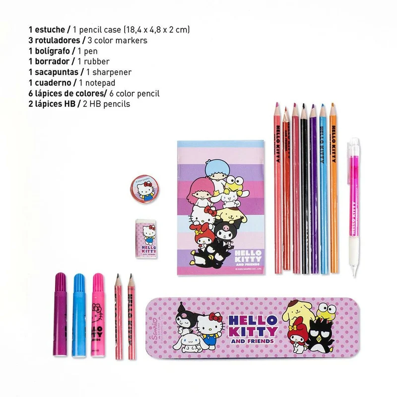 Stationery Set Hello Kitty