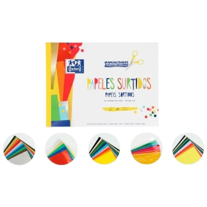 Paper Oxford Multicolour 42 Sheets (10 Units)