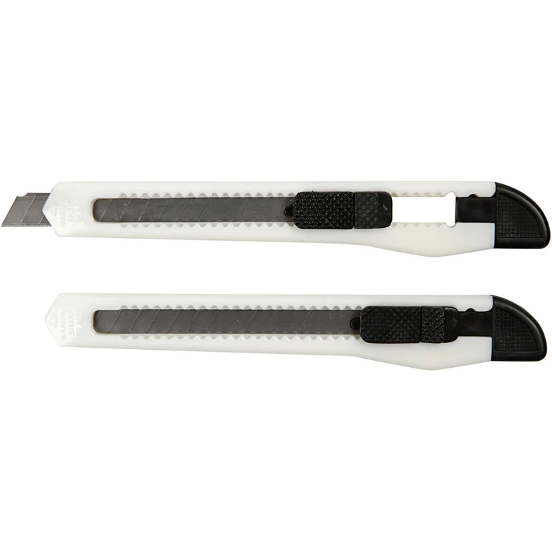 Cuttermesser, L 13 cm, 5 Stk/ 1 Pck [HOB-11605]