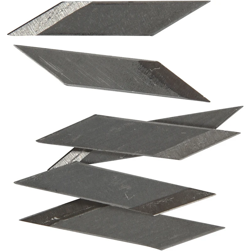 Ersatzklingen für Bastelmesser , B 3 mm, 50 Stk/ 1 Pck [HOB-11604]